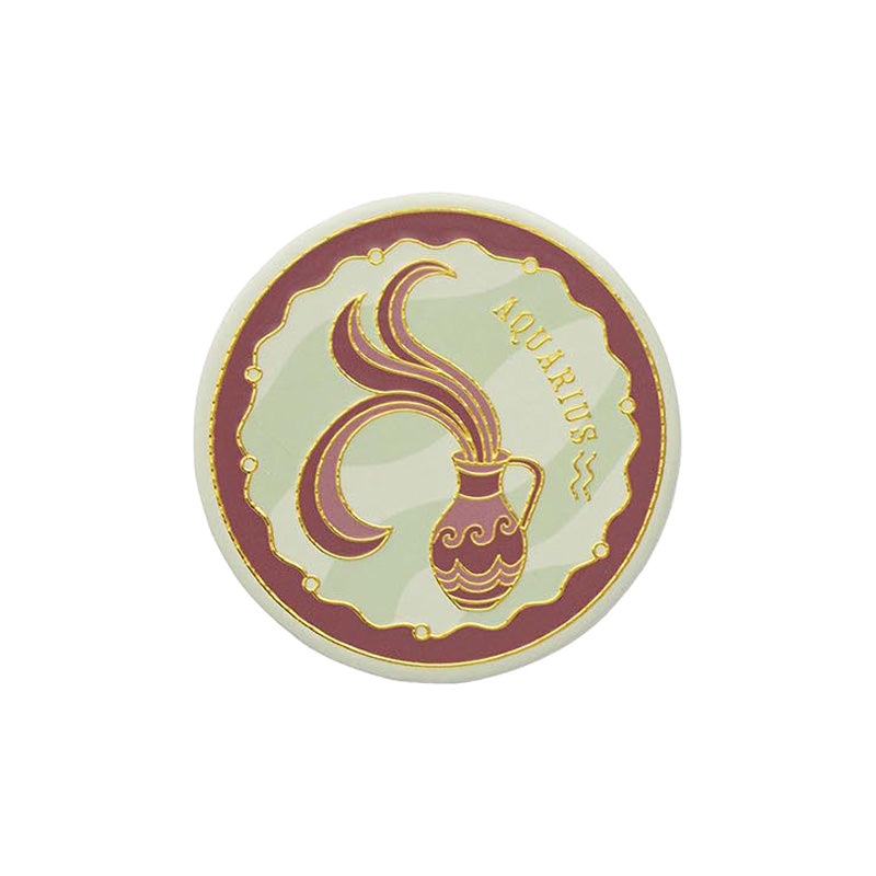 Xodiac Ceramic Coaster Aquarius