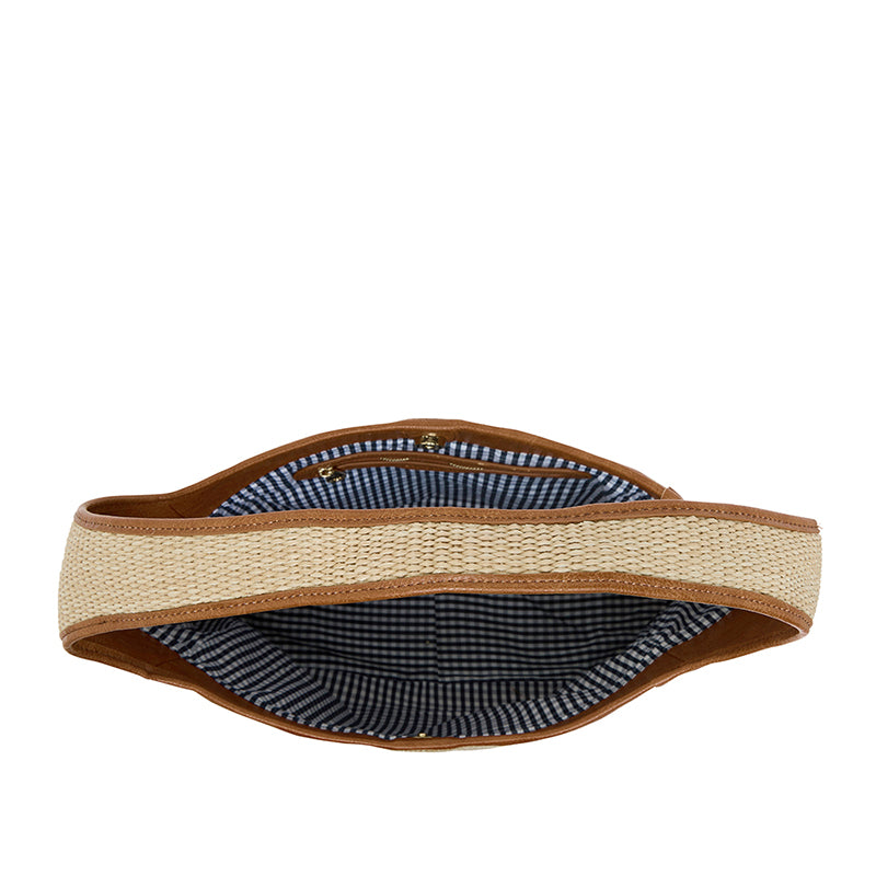 Arcadia Weave Tote Bag Tan/Natural