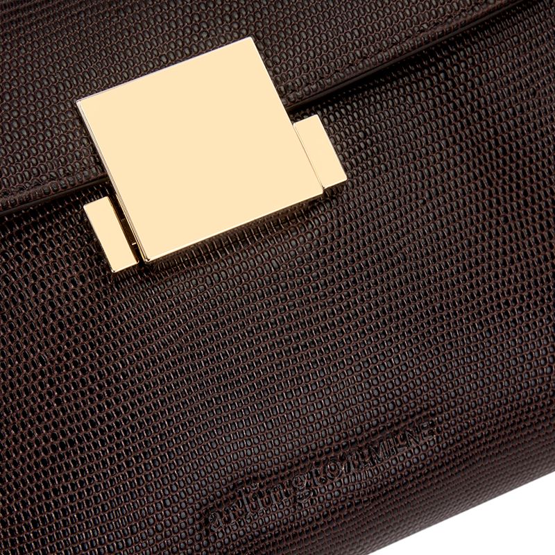 Aurora Bag Chocolate Lizard