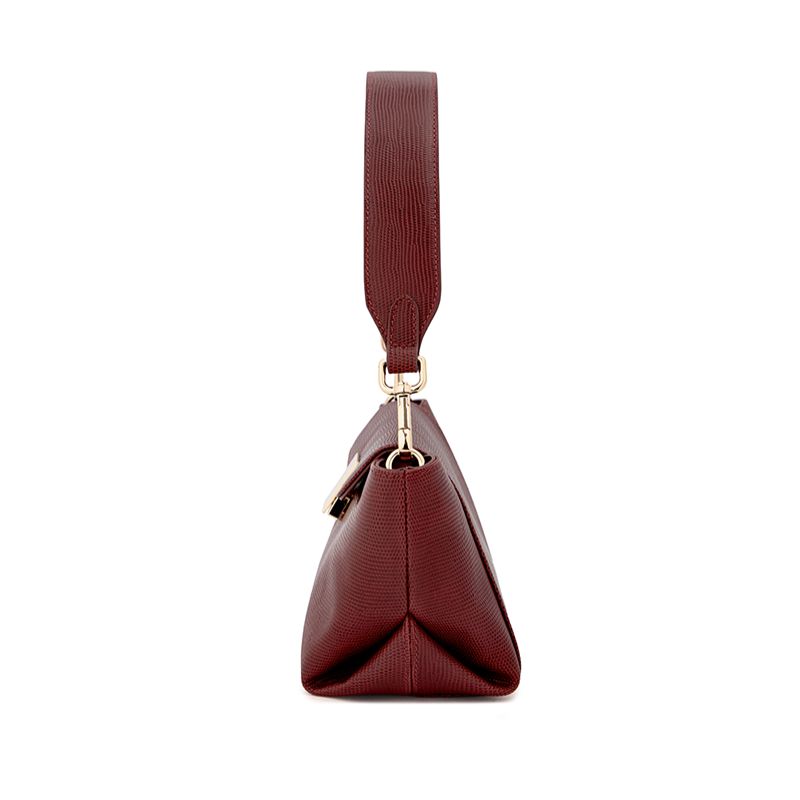 Aurora Bag Garnet Lizard