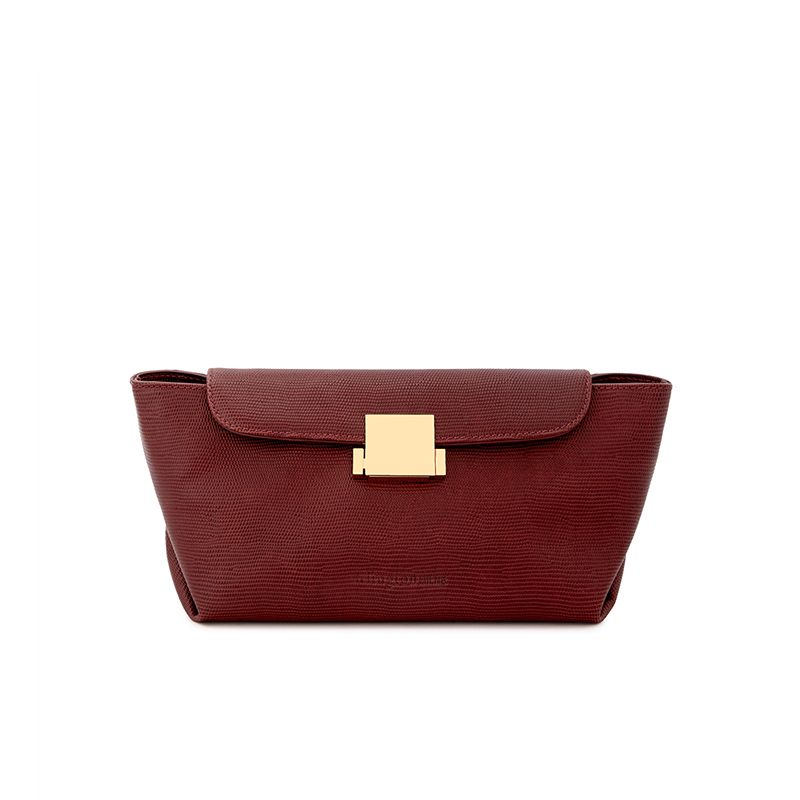 Aurora Bag Garnet Lizard