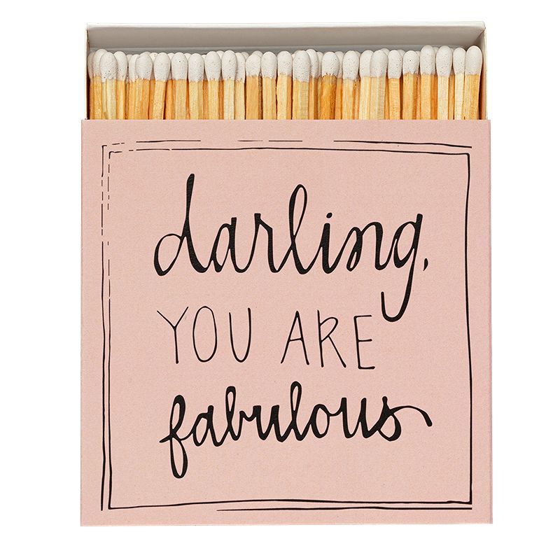 Darling You Are Fabulous Matchbox