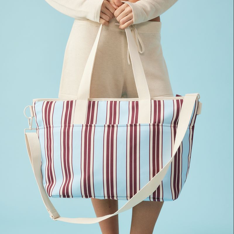 Cooler Base Mulberry Stripe