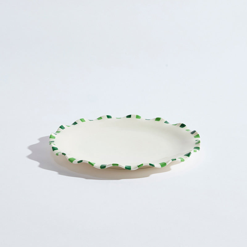 Cabana Dinner Plate Green