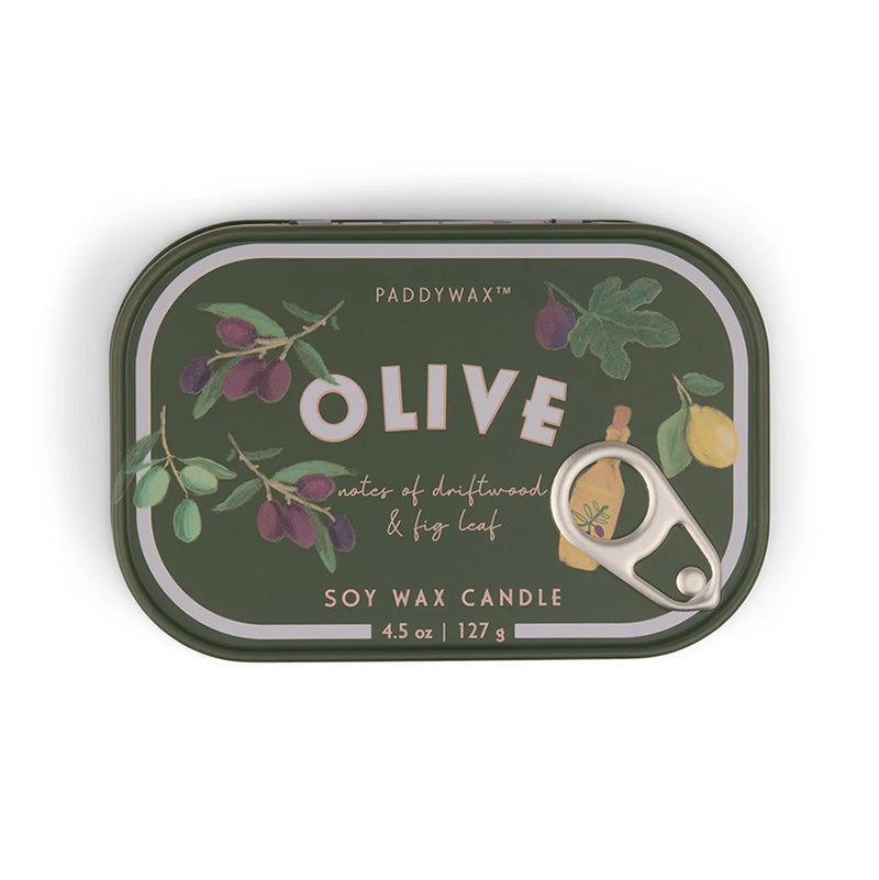Bistro Fig & Olive Tin Candle