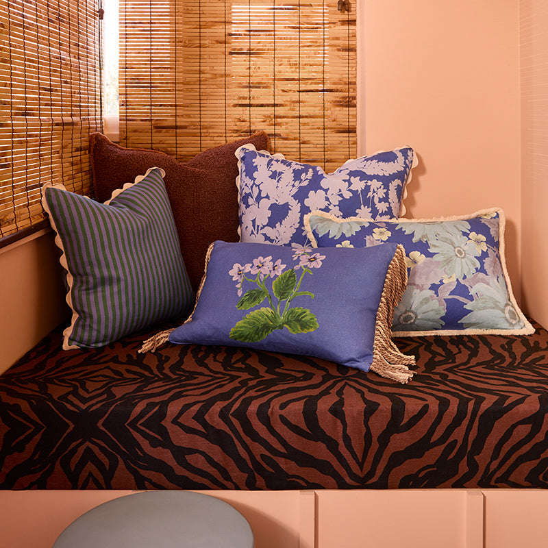 Petal Blue Cushion 60x60cm