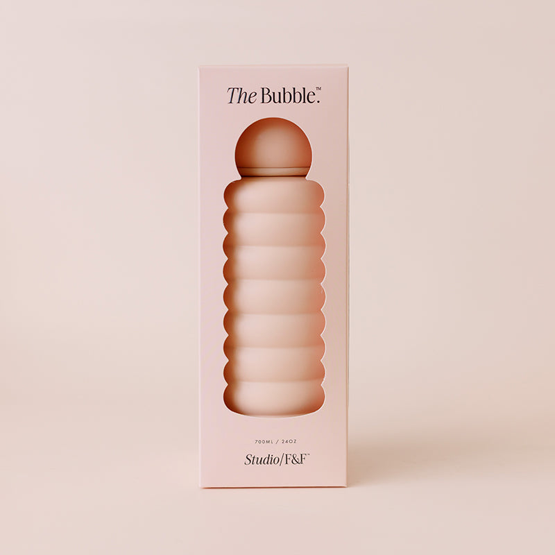 Bubble Water Bottle Blush 700ml