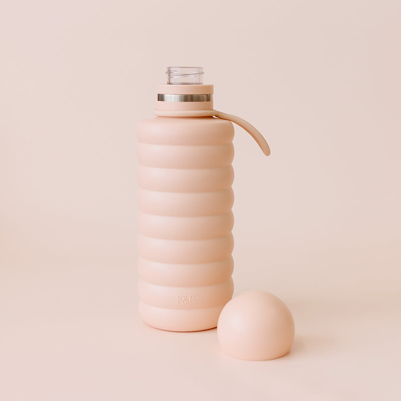 Bubble Water Bottle Blush 700ml