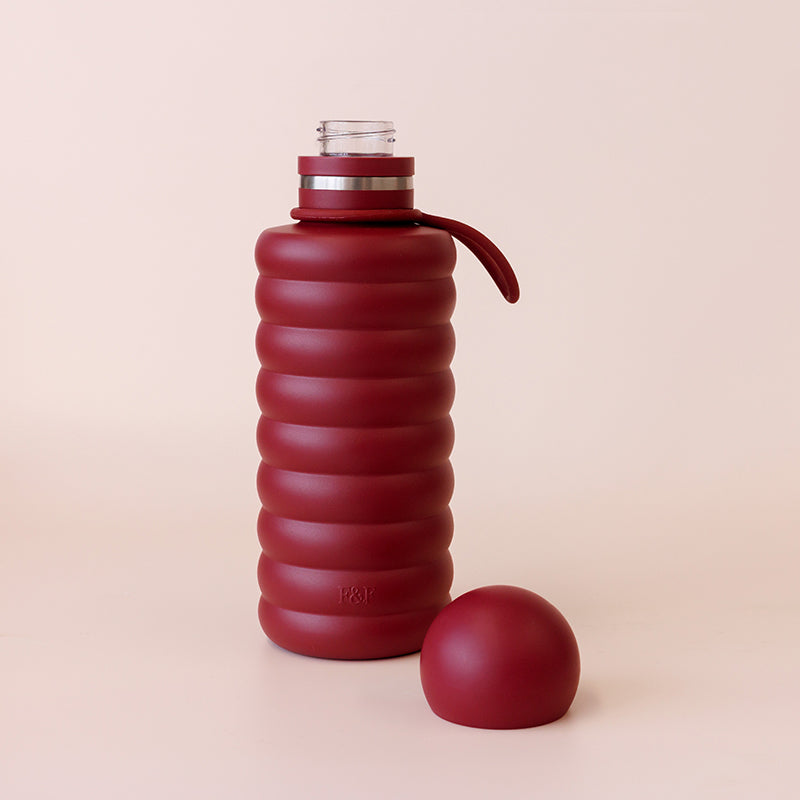 Bubble Water Bottle Cherry 700ml