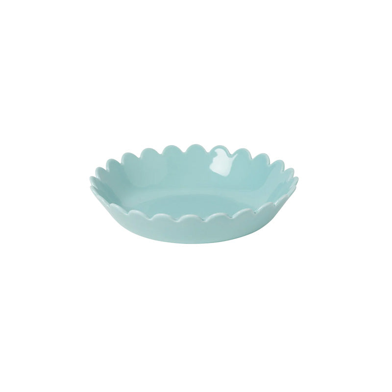 Duck Egg Blue Scallop Small Bowl