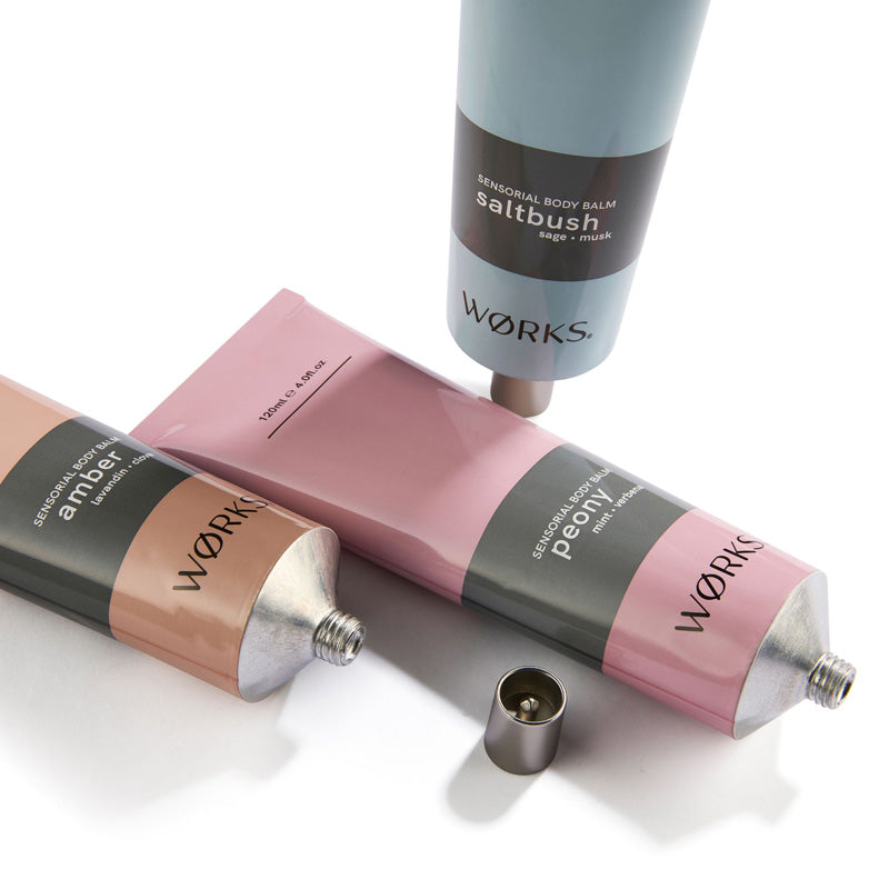 Amber Body Balm Tube 120ml