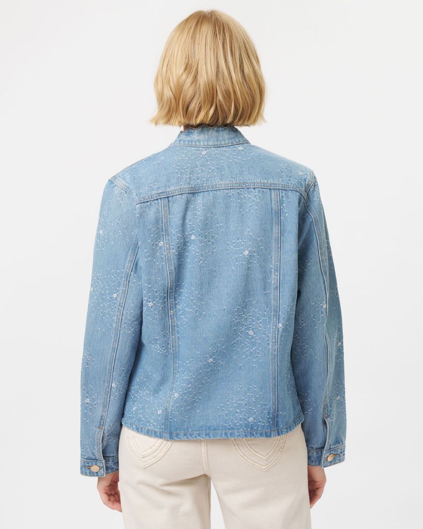 Bonnie Jacket Floral Blue