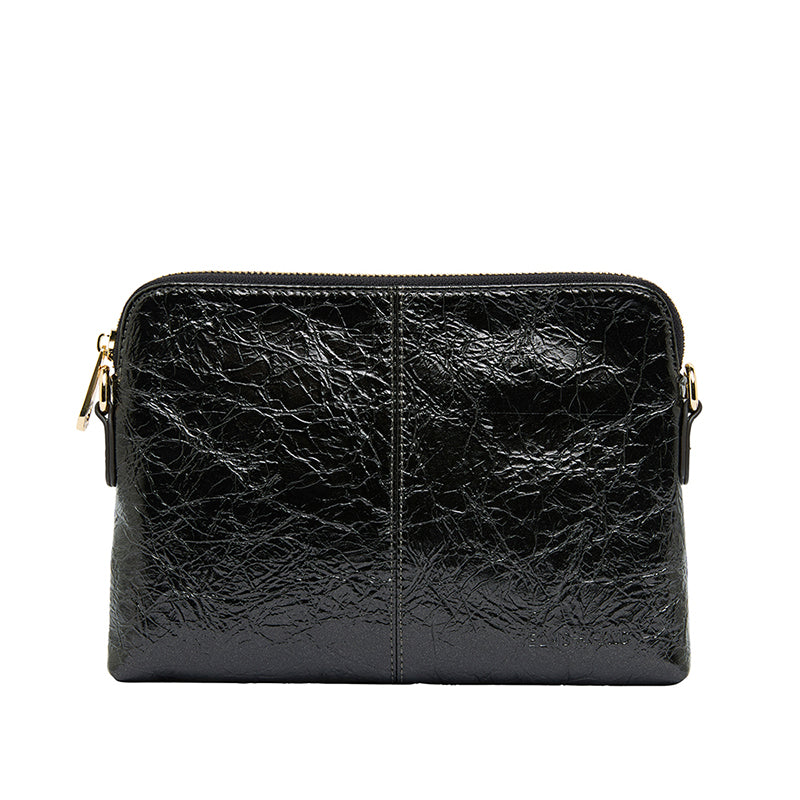 Bowery Wallet/Clutch Charcoal Crinkle