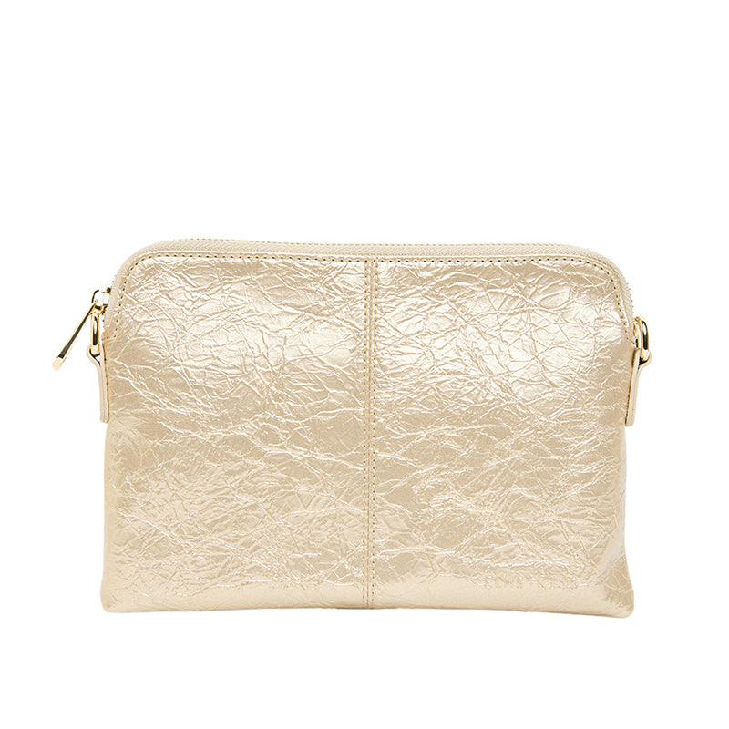 Bowery Wallet/Clutch Light Gold Crinkle