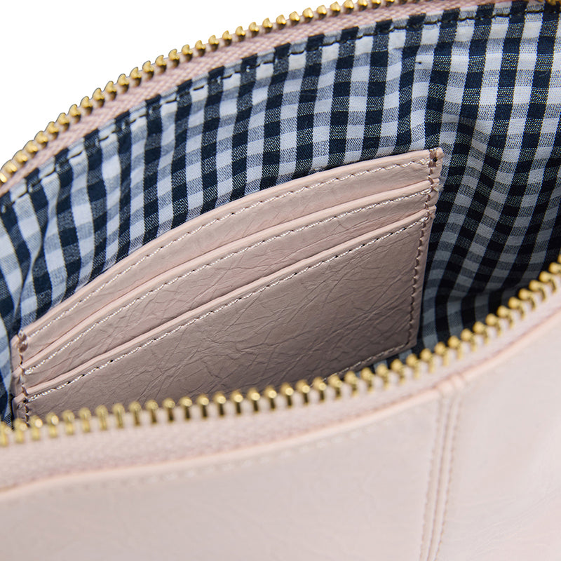 Burbank Crossbody Bag Blush Crinkle