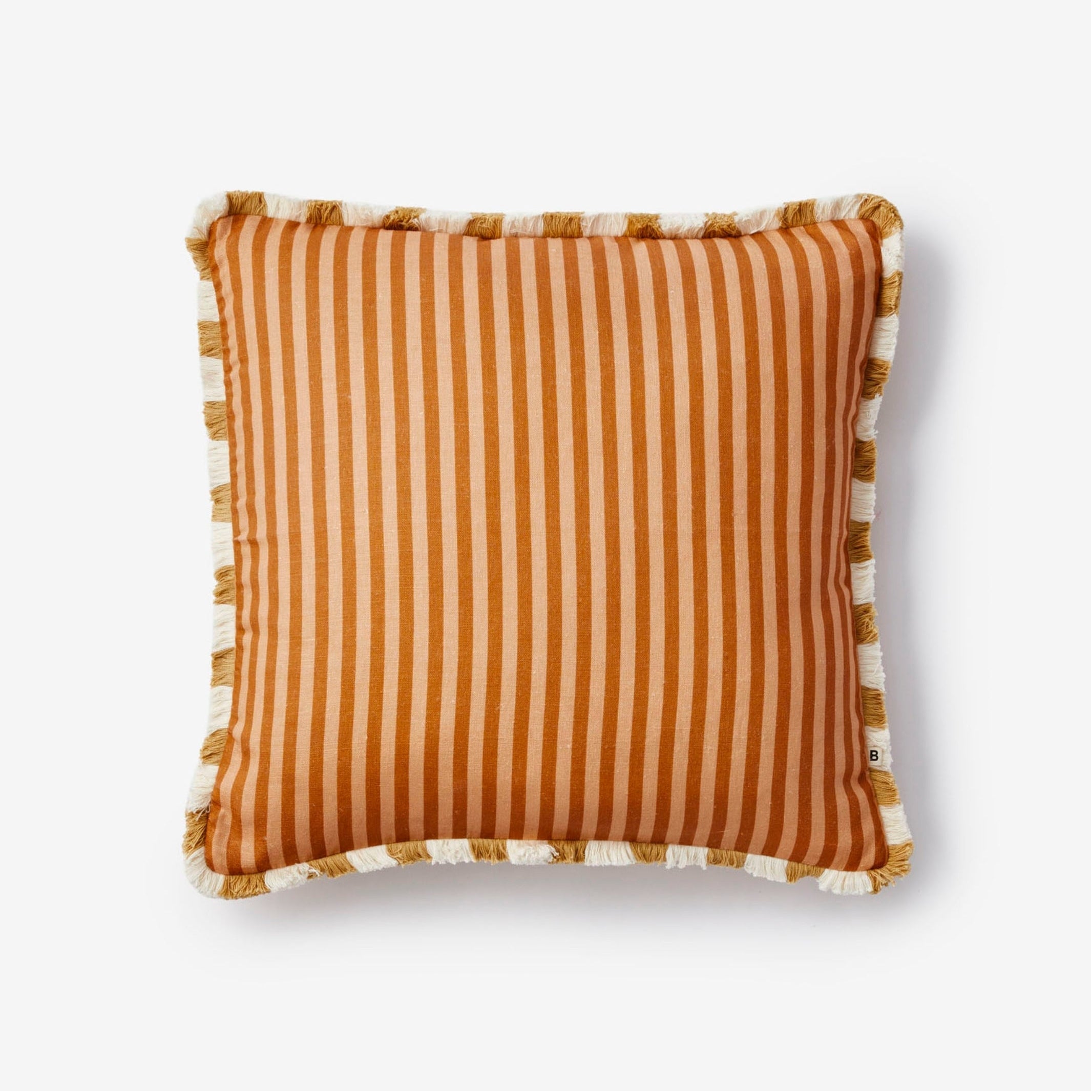 Pinstripe Nutmeg Cushion 50x50cm