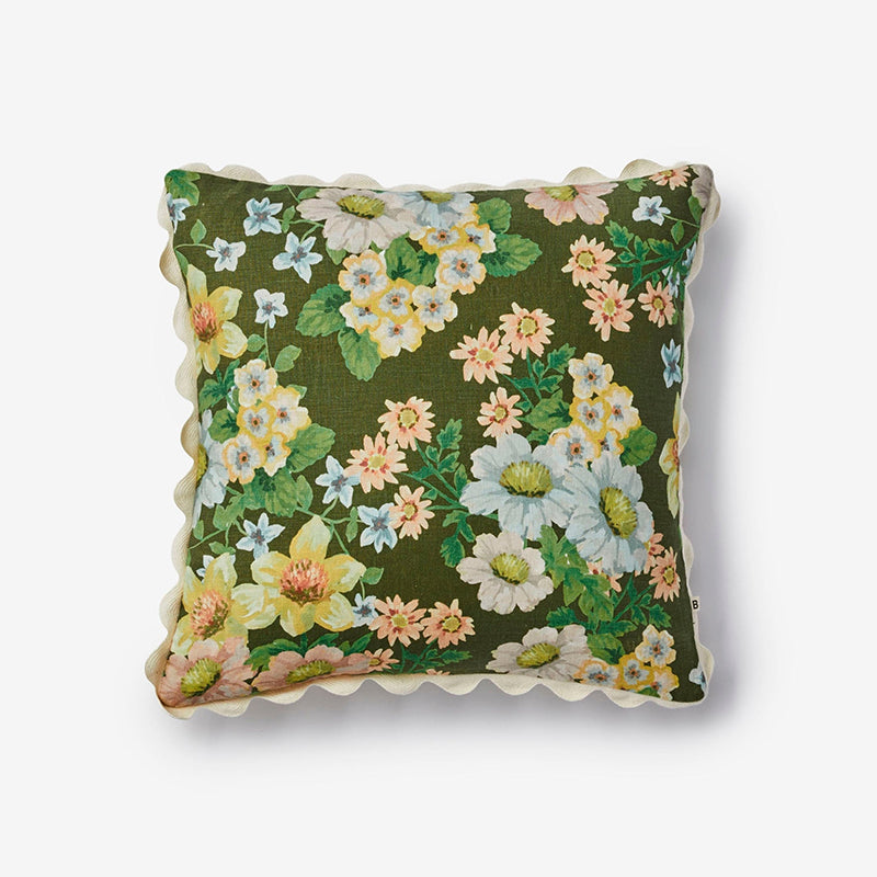 Buttercup Olive Cushion 50x50cm