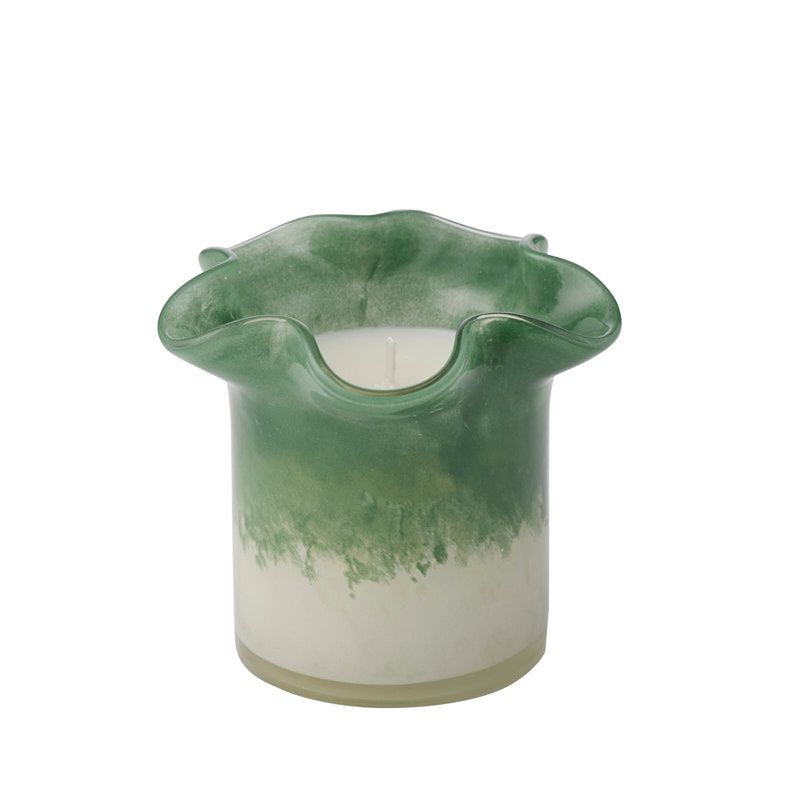 Lottie Lemongrass & Verbena Glass Candle Myrtle