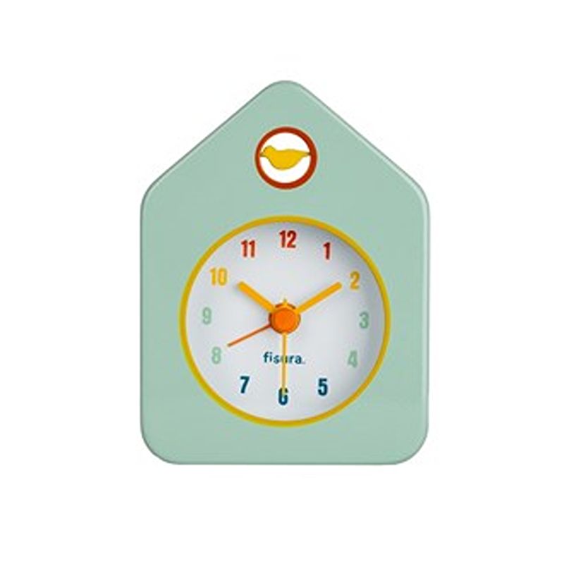 Little House Alarm Clock Green