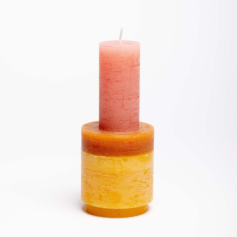 Candl Stack 02 Yellow