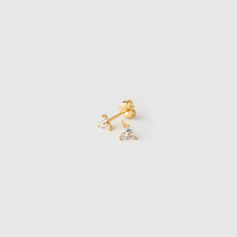 Cassia Stud Earrings Stone