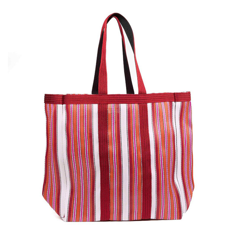 Cerise Large Beach Bag