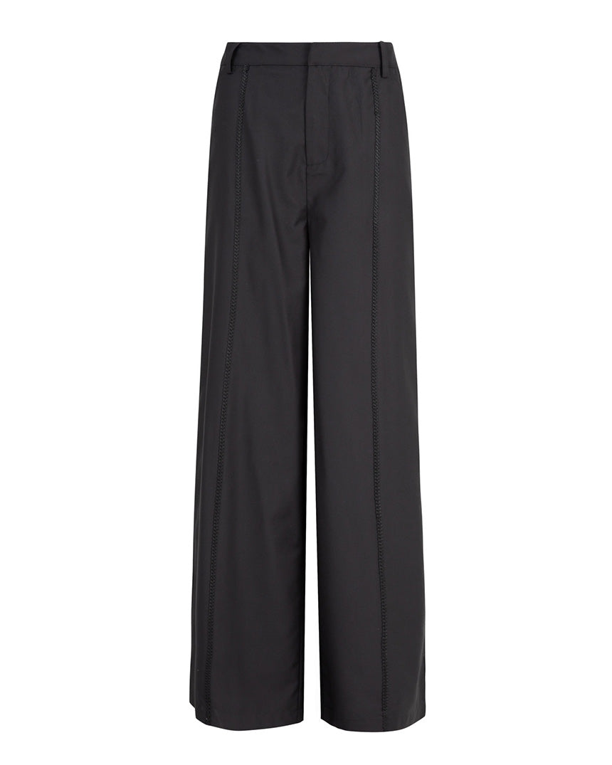 Wide Appeal Trouser Black