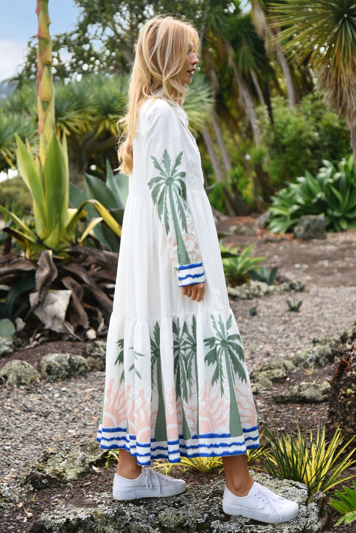 Sway & Sunset Dress White