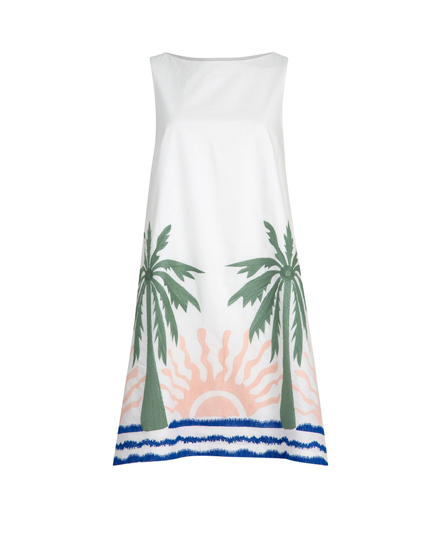 Tropical Shift Dress