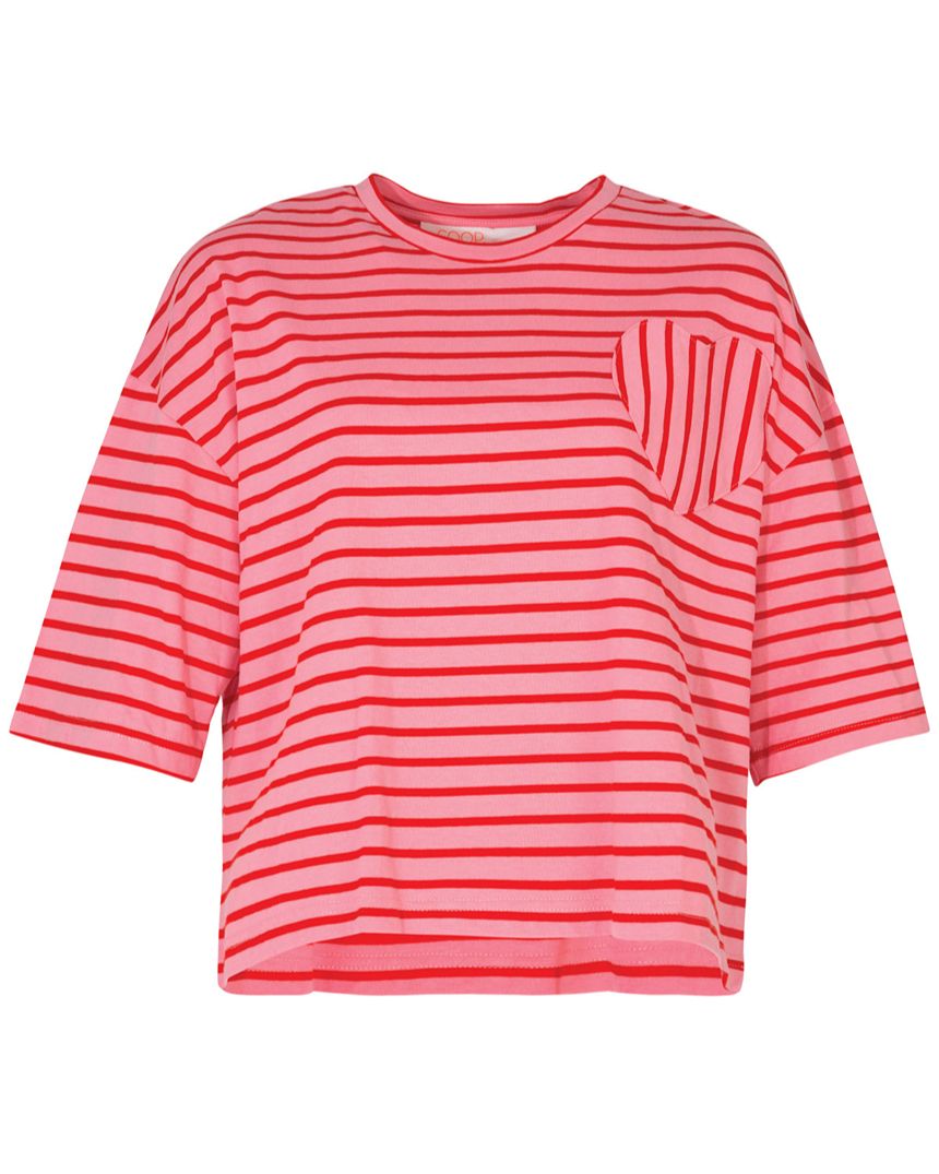 Love Is On The Line T-Shirt Pink