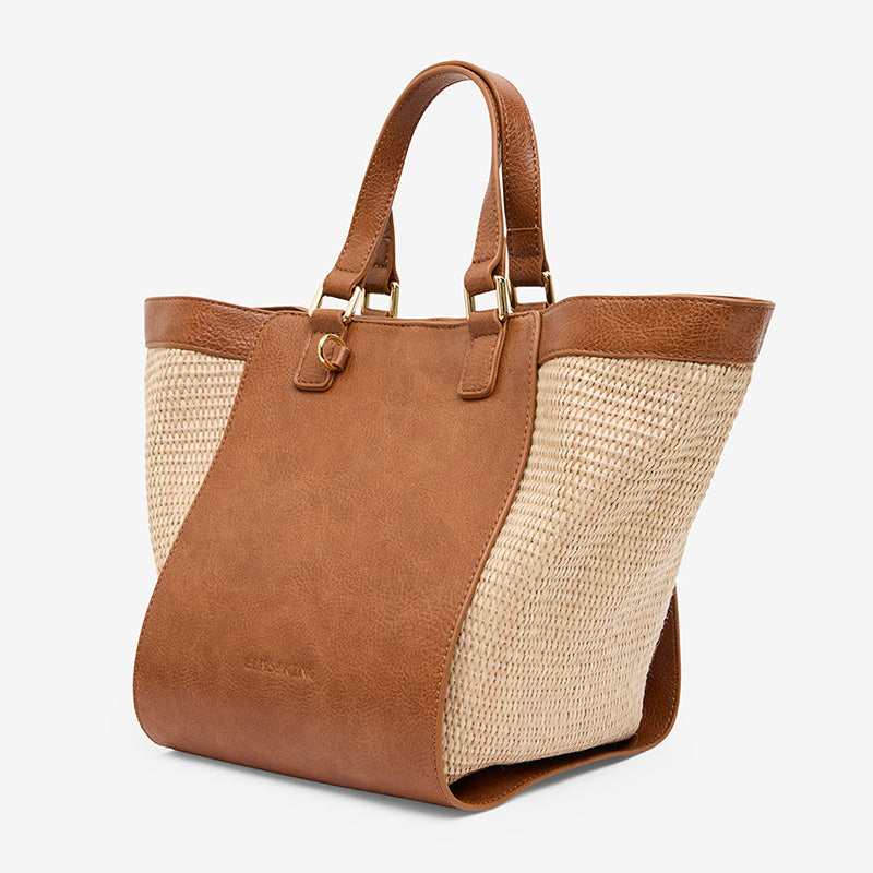 Carnegie Tote Bag Natural/Tan