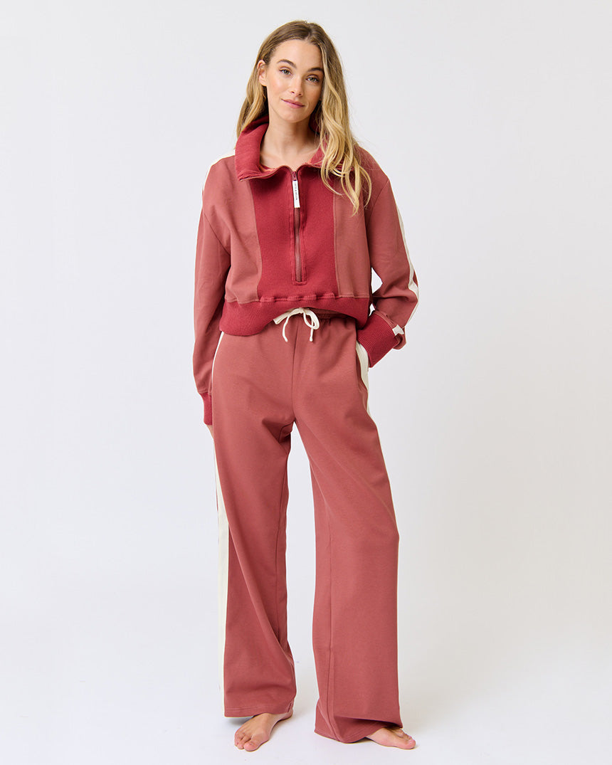 Adeline Pant Dusty Rose