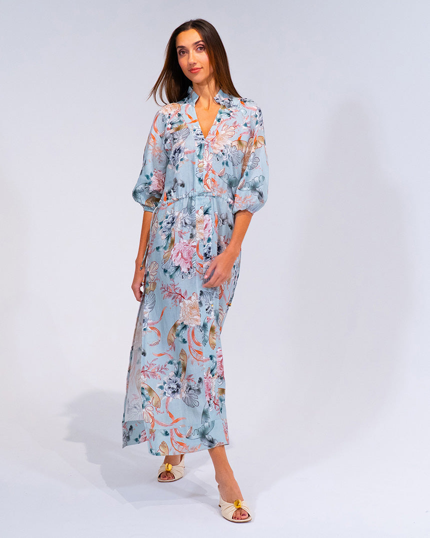 Cassandra Dress Oriental Floral