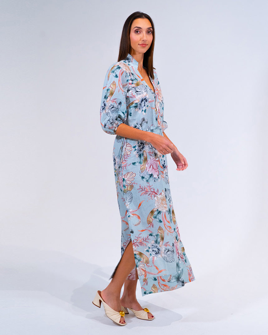 Cassandra Dress Oriental Floral