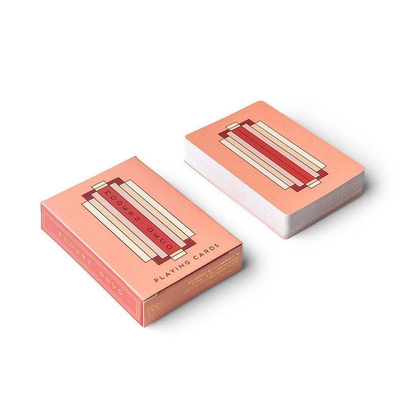 Modern Deco Playing Cards