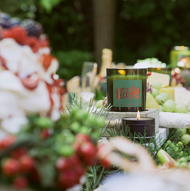 December Pine, Cedar, Rosemary Candle