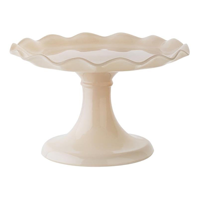 Ruffle Cake Stand Pink Salt 20cm