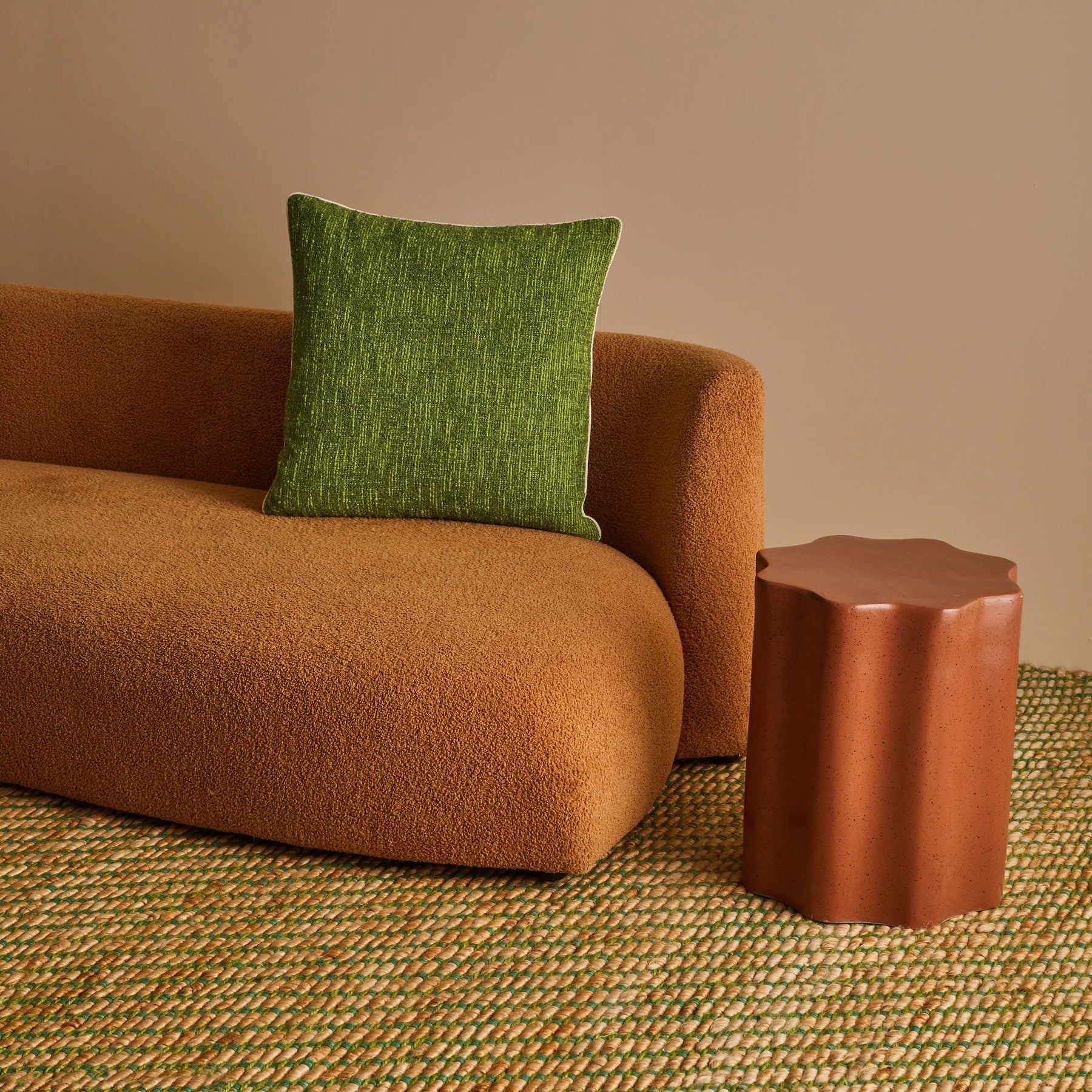 Gem Green Cushion 50x50cm