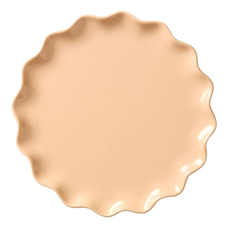 Ruffle Round Platter Petal 28cm