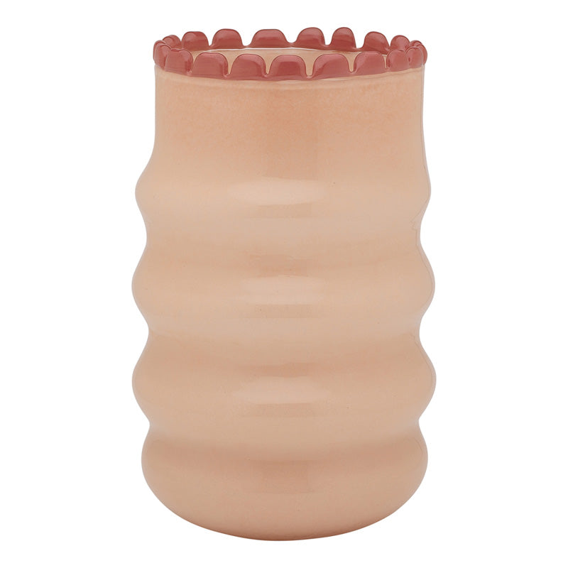 Tousle Frill Vase Dawn