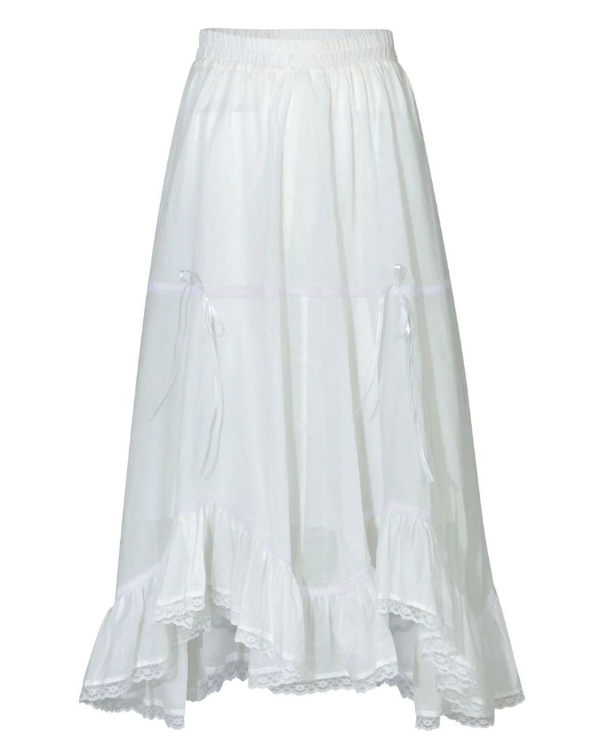 Bow-tifully Skirt White