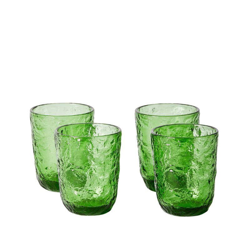 Gem Green Tumblers Set of 4