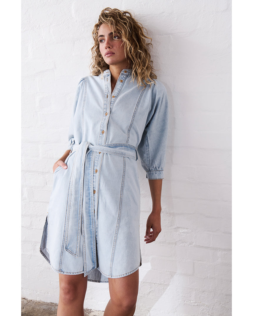 Gabriella Dress Sky Blue