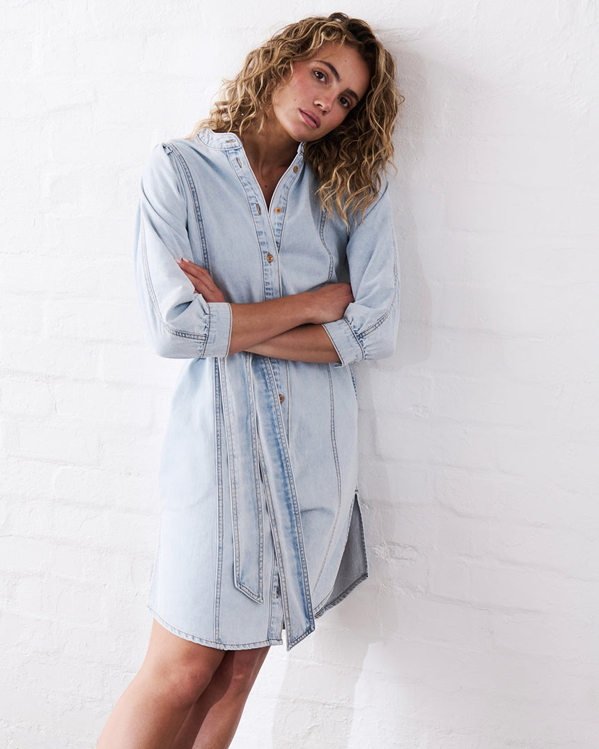 Gabriella Dress Sky Blue