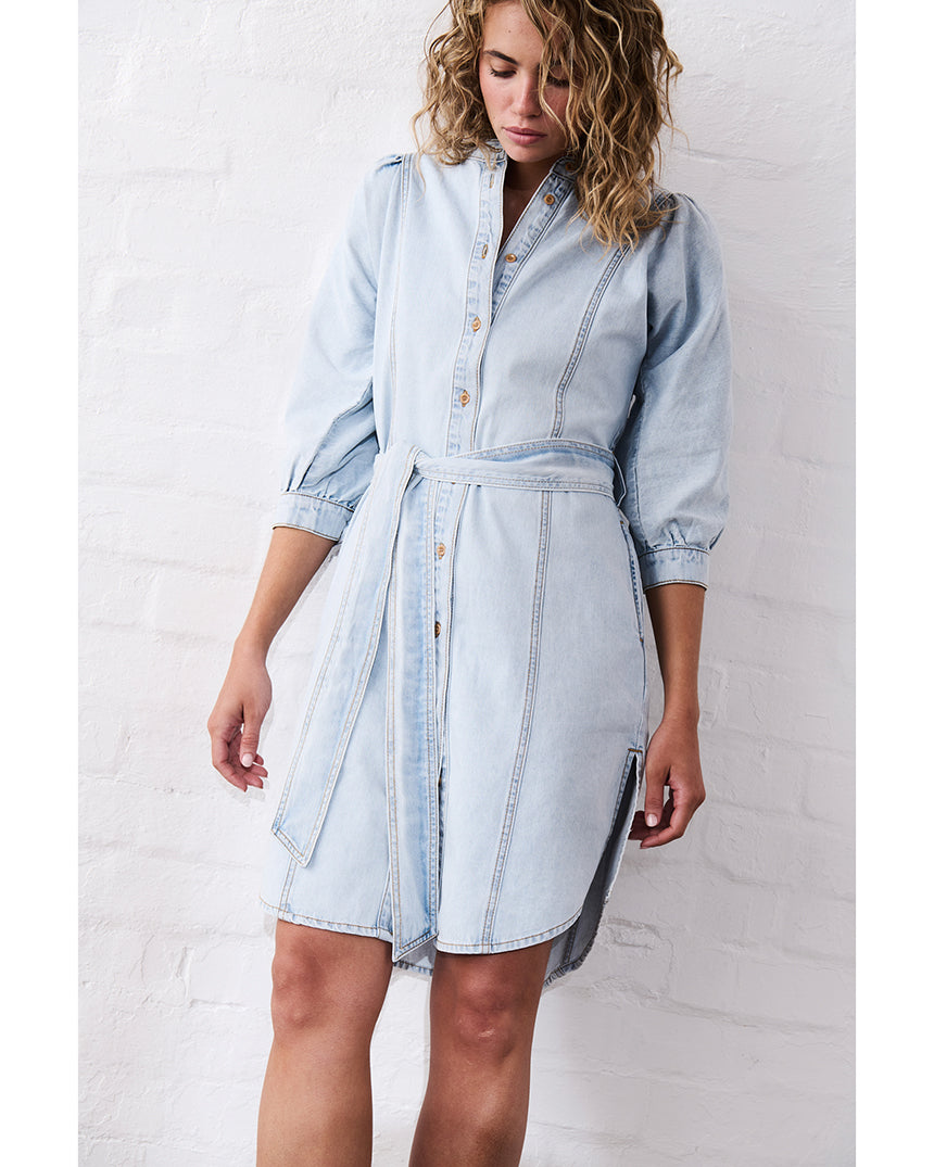 Gabriella Dress Sky Blue