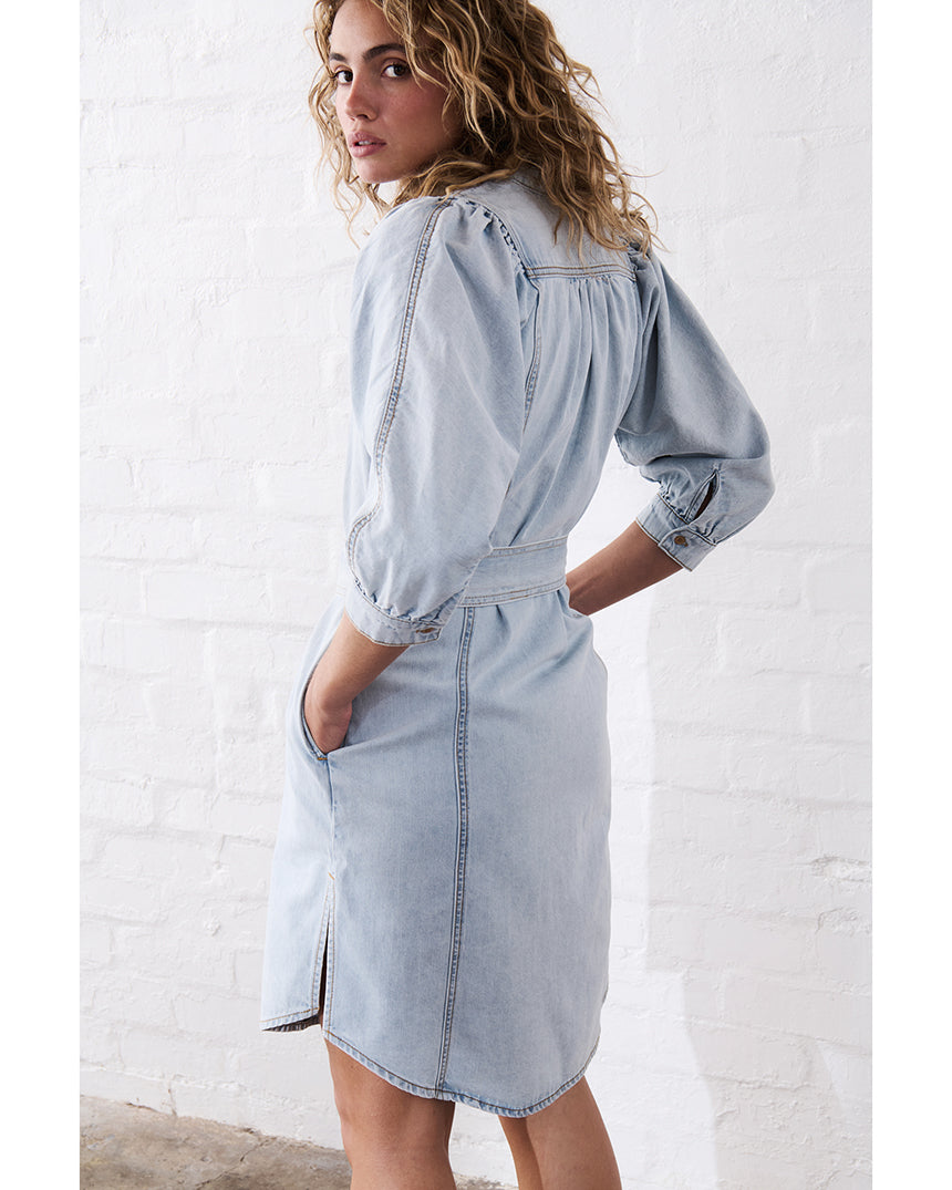 Gabriella Dress Sky Blue