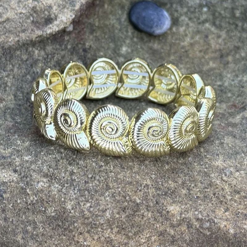 Golden Conch Bracelet