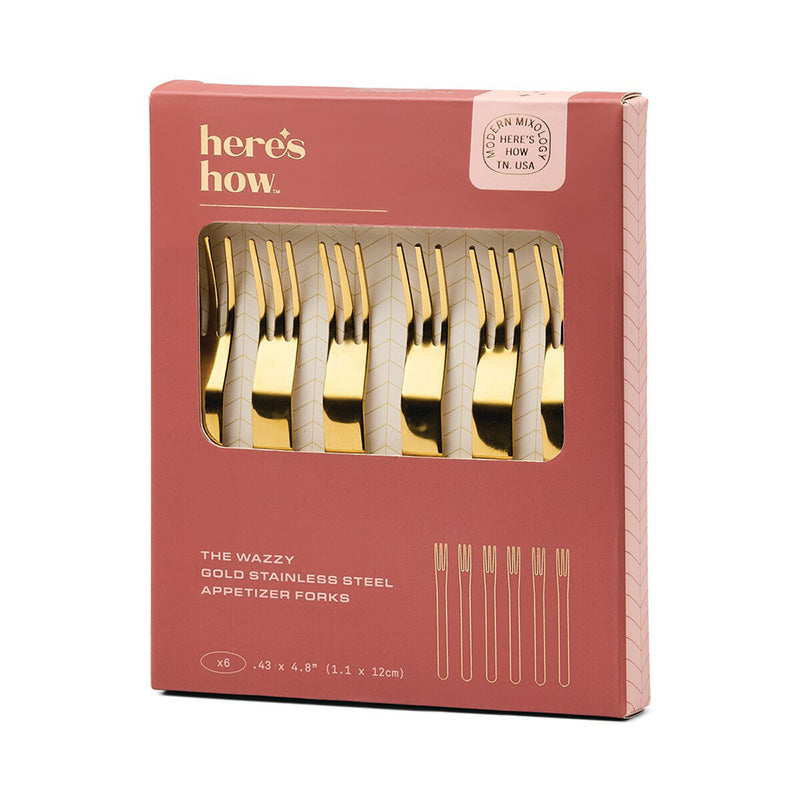 Wazzy Appetizer Forks