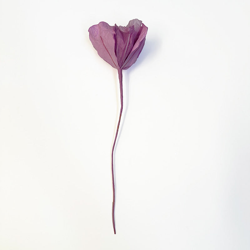 Small Moonshine Paper Flower Mauve