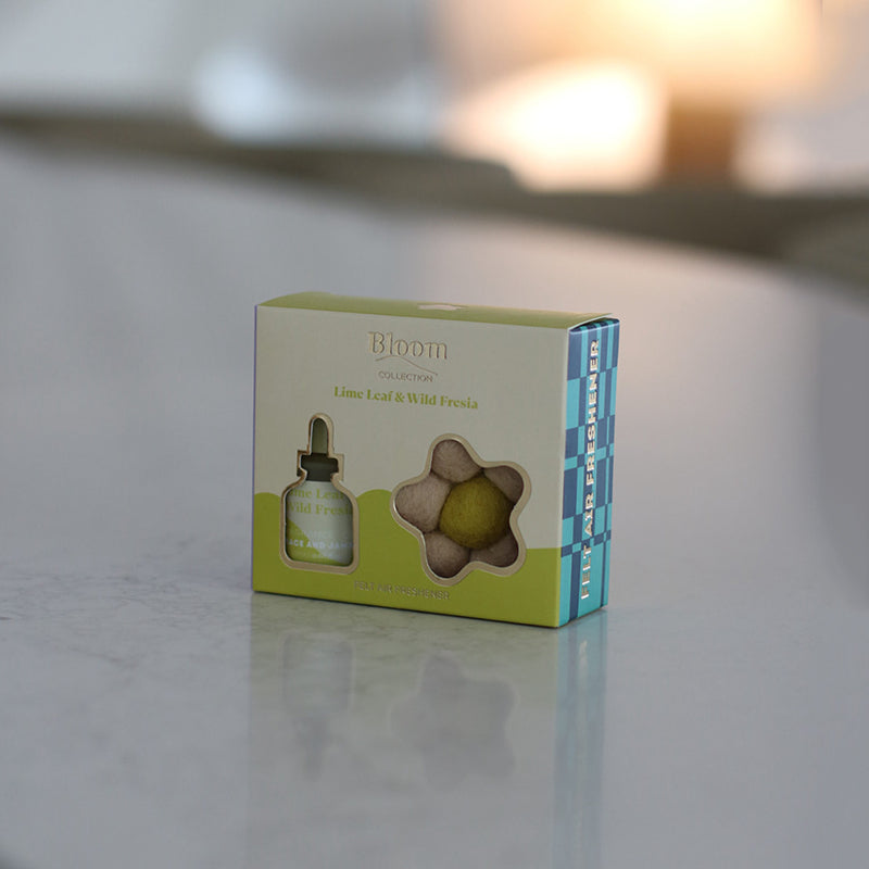 Lime Leaf & Wild Fresia Air Freshener Set